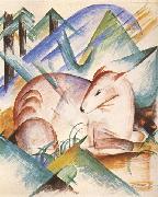 Franz Marc Red Deer (mk34) oil painting picture wholesale